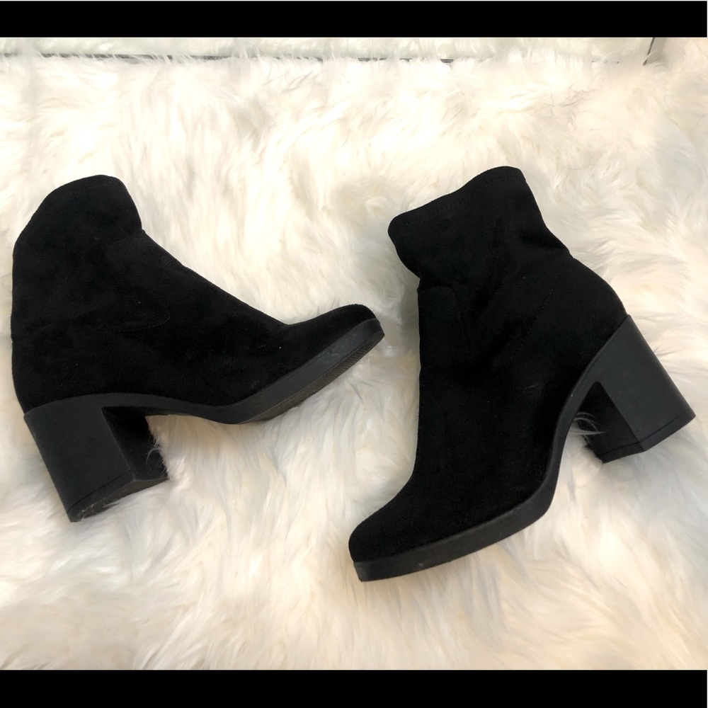 Boohoo suede chelsea boots
